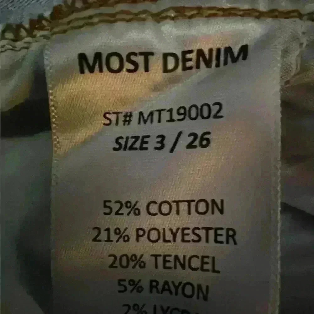 3 pairs of girls jeans- junior size 3 - Picture 10 of 10
